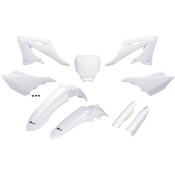 UFO Restyle Body Kit - White - YZ 125/250 YAKIT335F@046