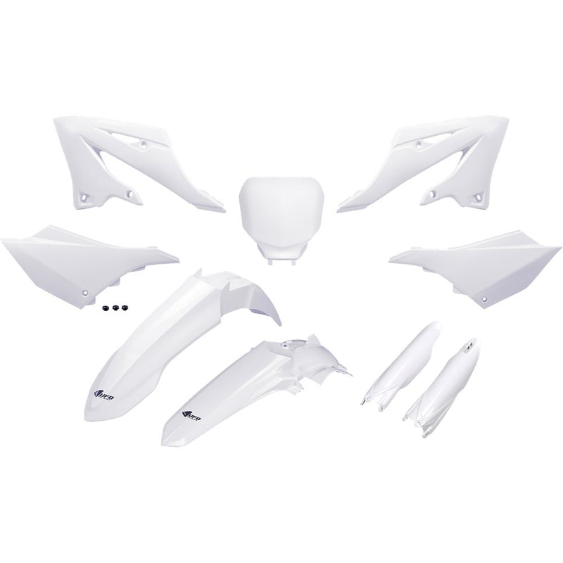 UFO Restyle Body Kit - White - YZ 125/250 YAKIT335F@046