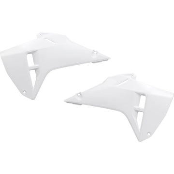 UFO Radiator Covers - White - Honda - CRF 250 R/RX HO05619#041