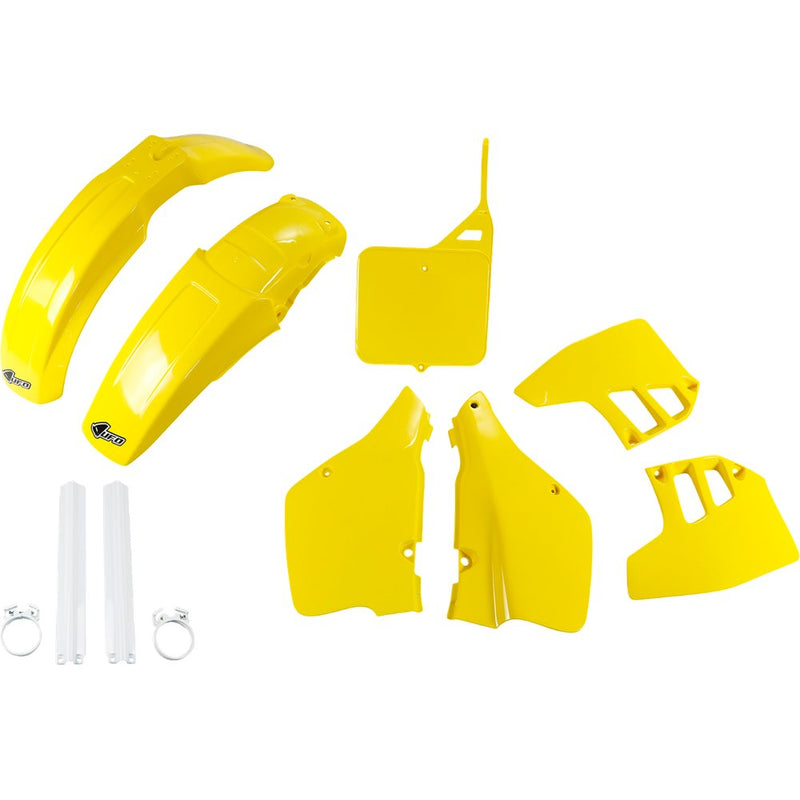 UFO Body Kit - OEM Yellow/White - RM 250 SUKIT398F@999