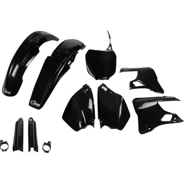 UFO Body Kit - Black - YZ 125/250 '00-'01 YAKIT300F@001