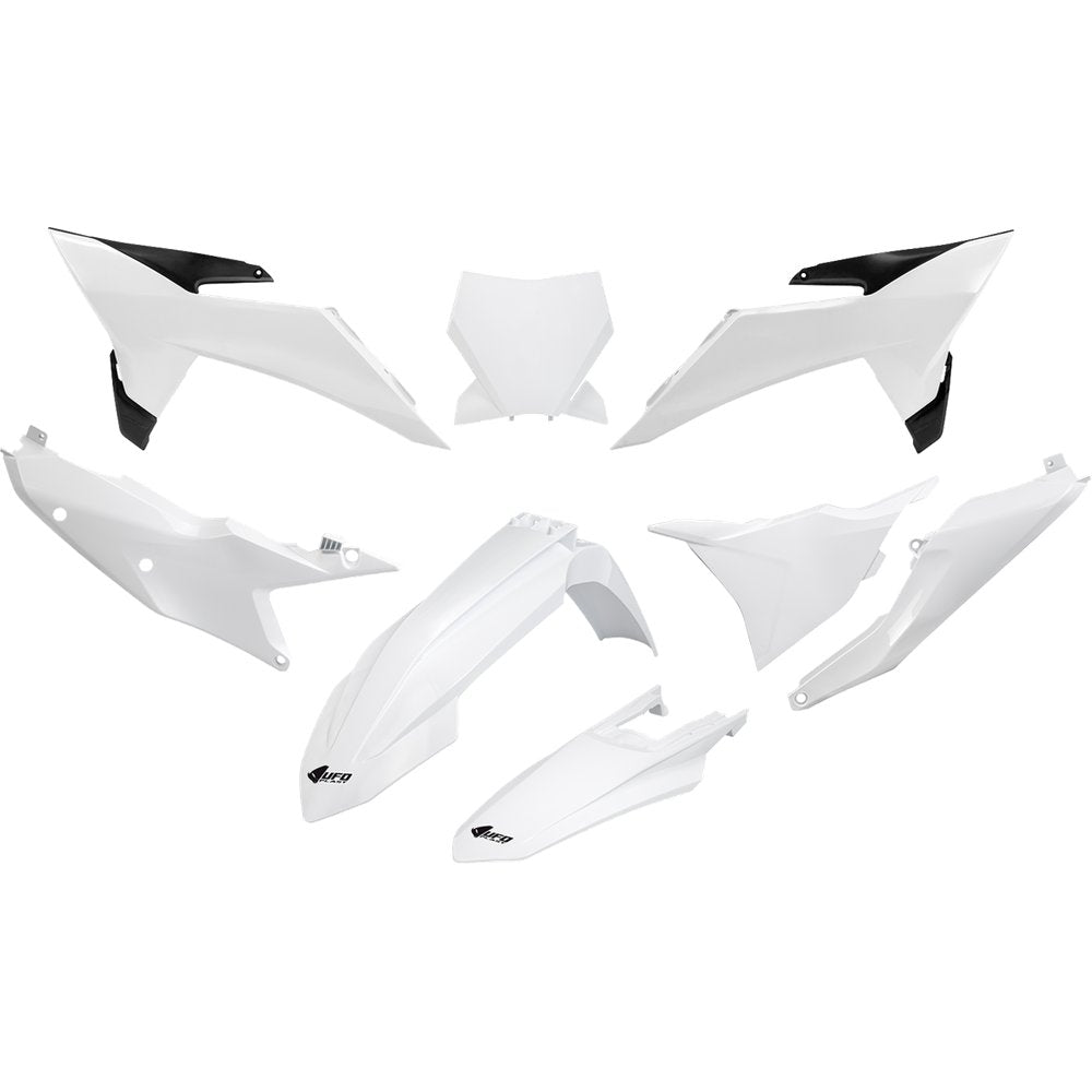 UFO Body Kit - White\Black - KTM - SX '25 KTKIT532@042