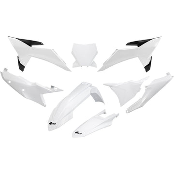 UFO Body Kit - White\Black - KTM - SX '25 KTKIT532@042