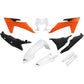 UFO Body Kit - Black/Orange/White - EXC/EXC-F '24-'25 KTKIT530F@444