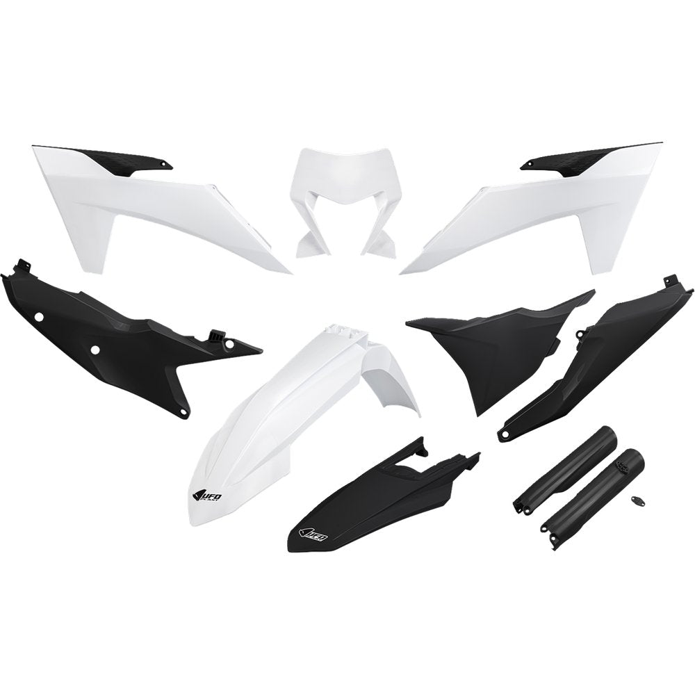 UFO Body Kit - White/Black - EXC/EXC-F '24-'25 KTKIT530F@222