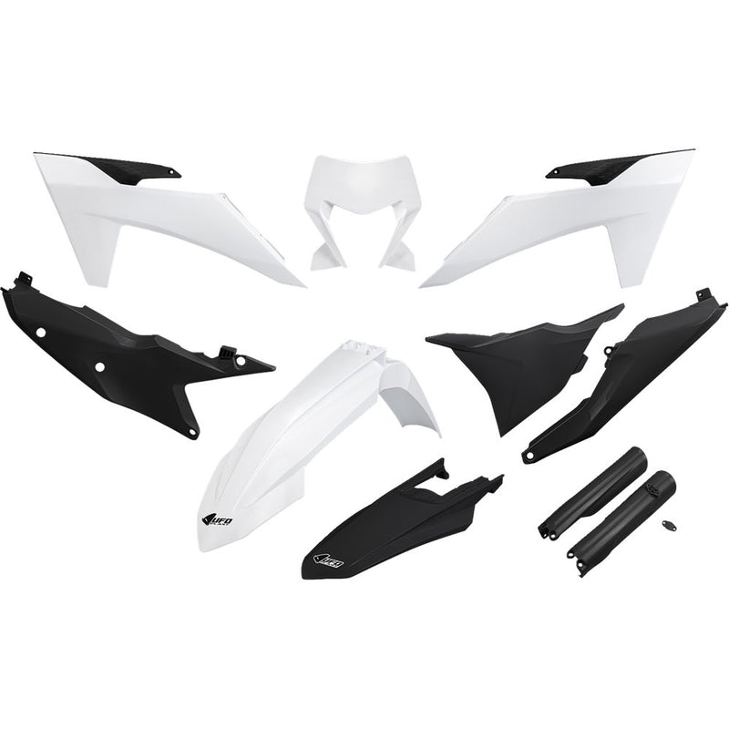 UFO Body Kit - White/Black - EXC/EXC-F '24-'25 KTKIT530F@222