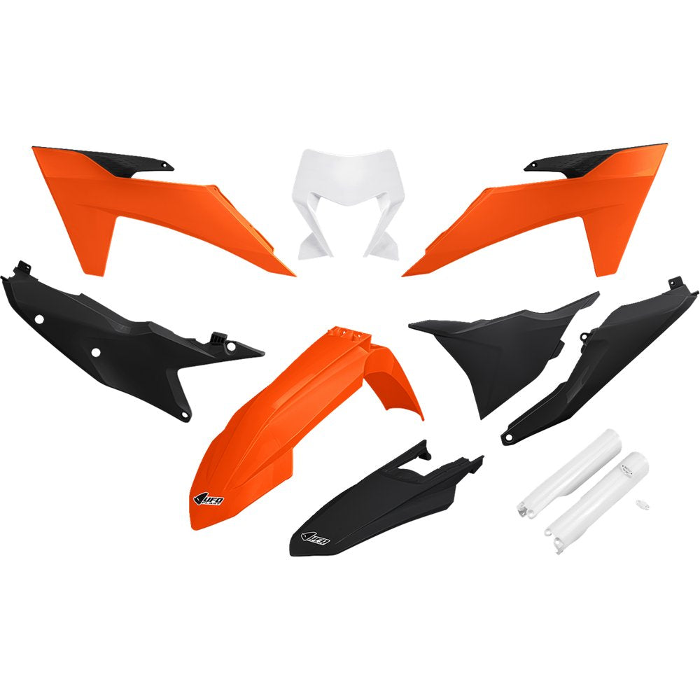 UFO Body Kit - Orange/Black - EXC/EXC-F '24-'25 KTKIT530F@111