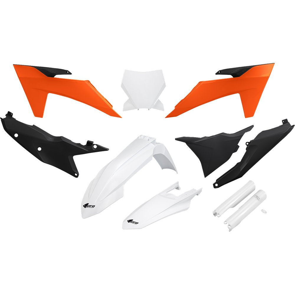 UFO Body Kit - Black/Orange/White - SX/SX-F '23-'24 KTKIT529F@444