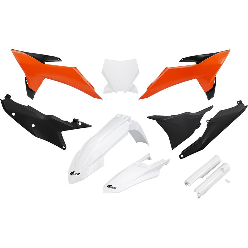 UFO Body Kit - Black/Orange/White - SX/SX-F '25 KTKIT532F@444