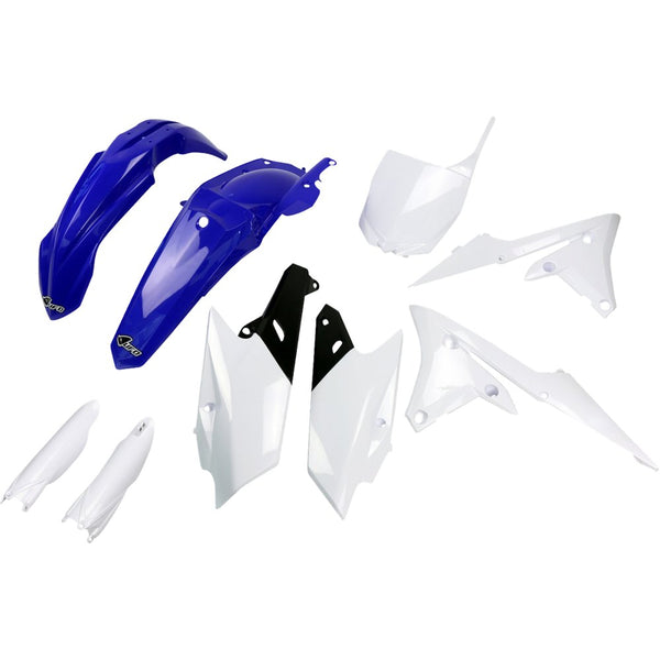 UFO Body Kit - OEM Blue/White - YZ 250/450 F '14-'18 YAKIT318F@999