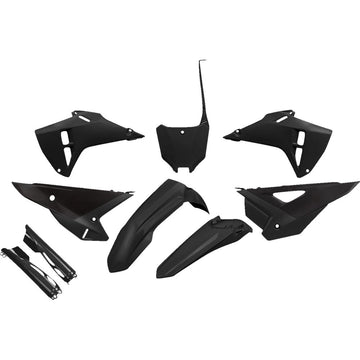 UFO Body Kit - Black - Honda - CRF 250R/450R HOKIT127F@001