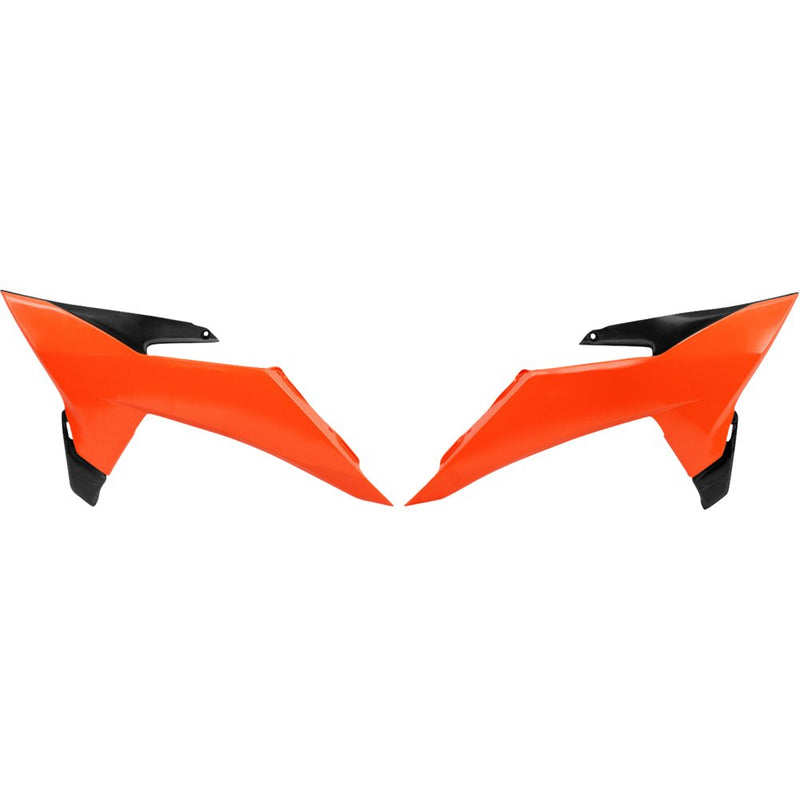 UFO Radiator Covers - Fluorescent Orange - KTM KT05025#FFLU