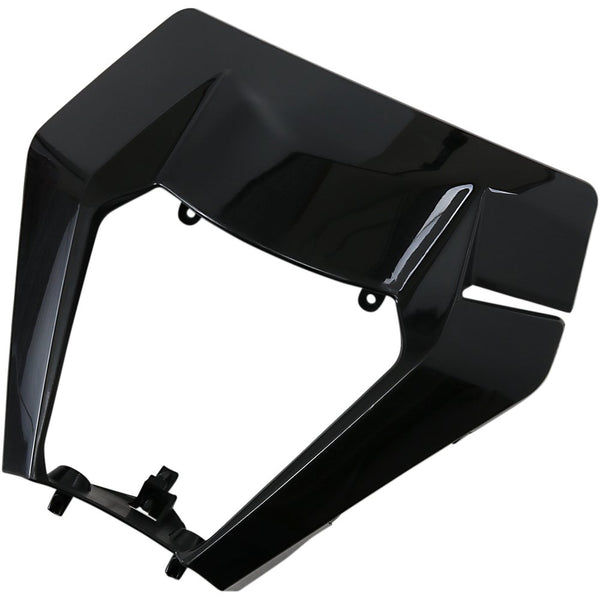UFO Replacement plastic for OEM headlight - Black KT04096001