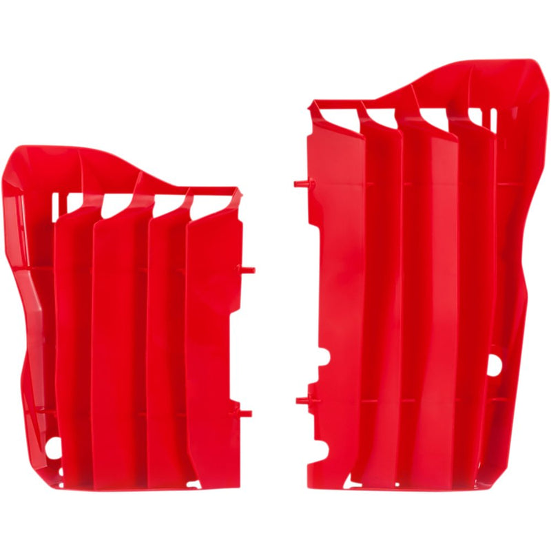 UFO Replacement Radiator Louvers - Red - Honda AC02454