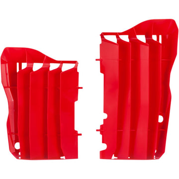 UFO Replacement Radiator Louvers - Red - Honda AC02452