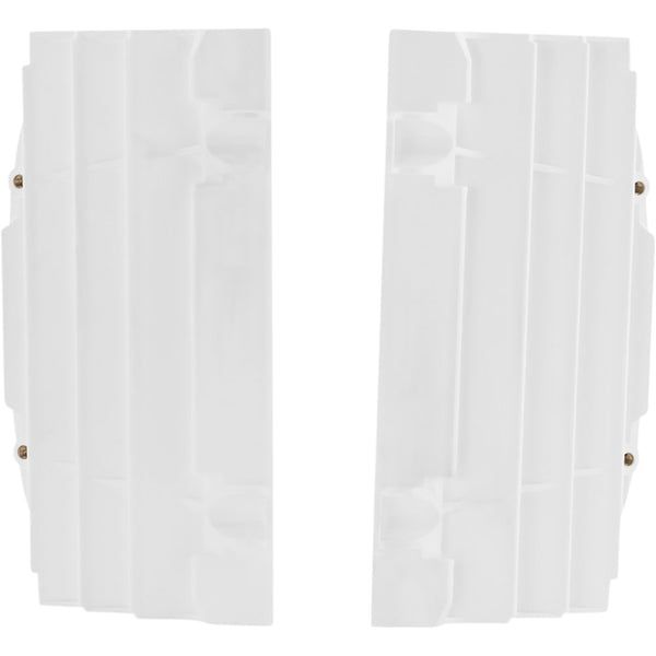 UFO Replacement Radiator Louvers - White - KTM/Husqvarna AC02465