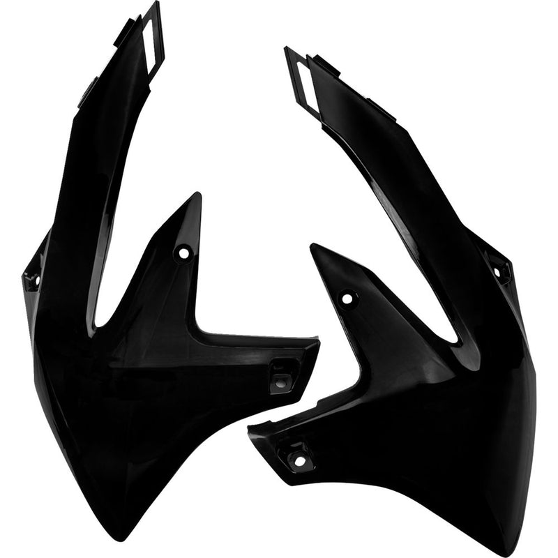 UFO Radiator Covers - Black YA04892#001