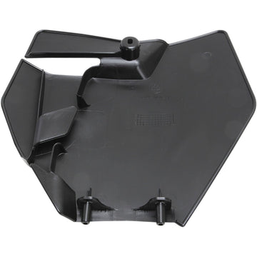 UFO Front Number Plate - Black KT04063-001