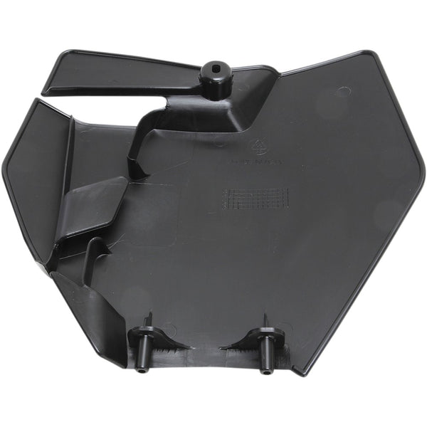 UFO Front Number Plate - Black KT04063-001