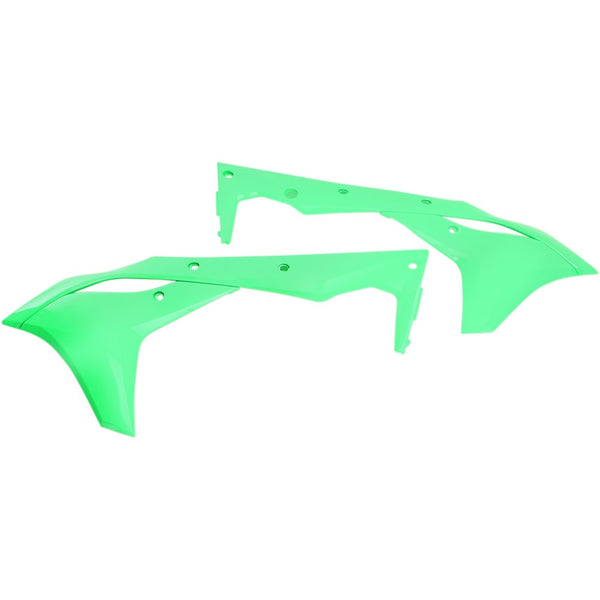 UFO Radiator Covers - Fluorescent Green KA04747-AFLU