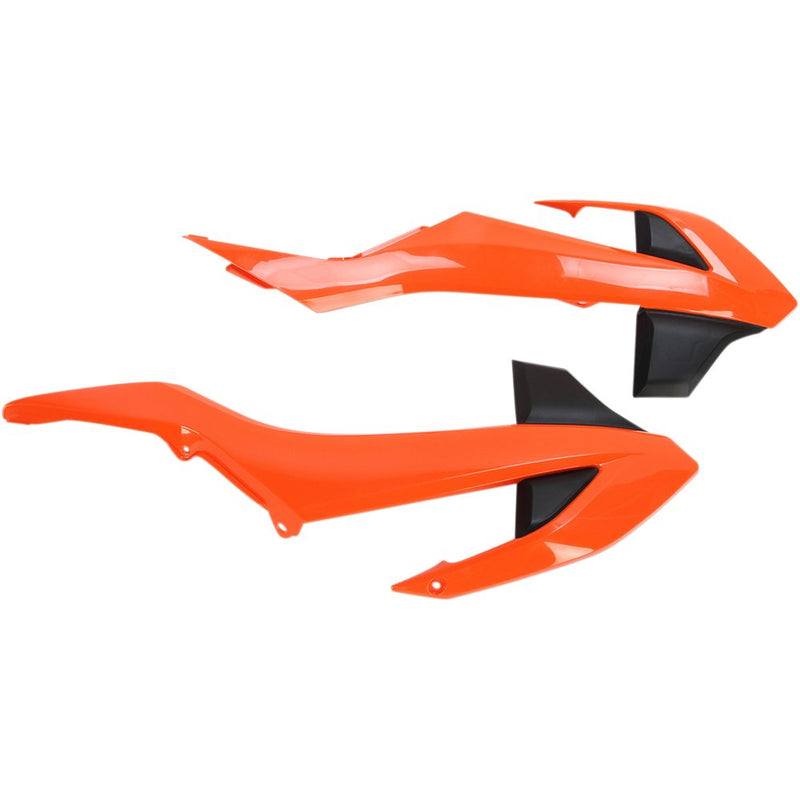 UFO Radiator Covers - Orange/Black KT04073-999