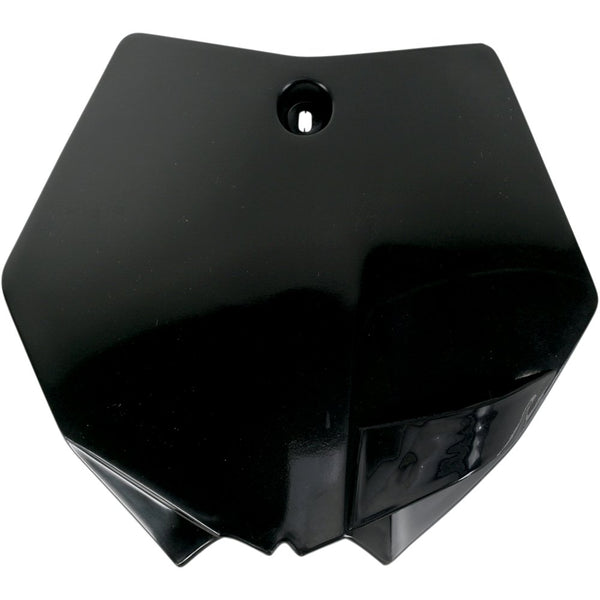 UFO Front Number Plate - Black KT04008-001