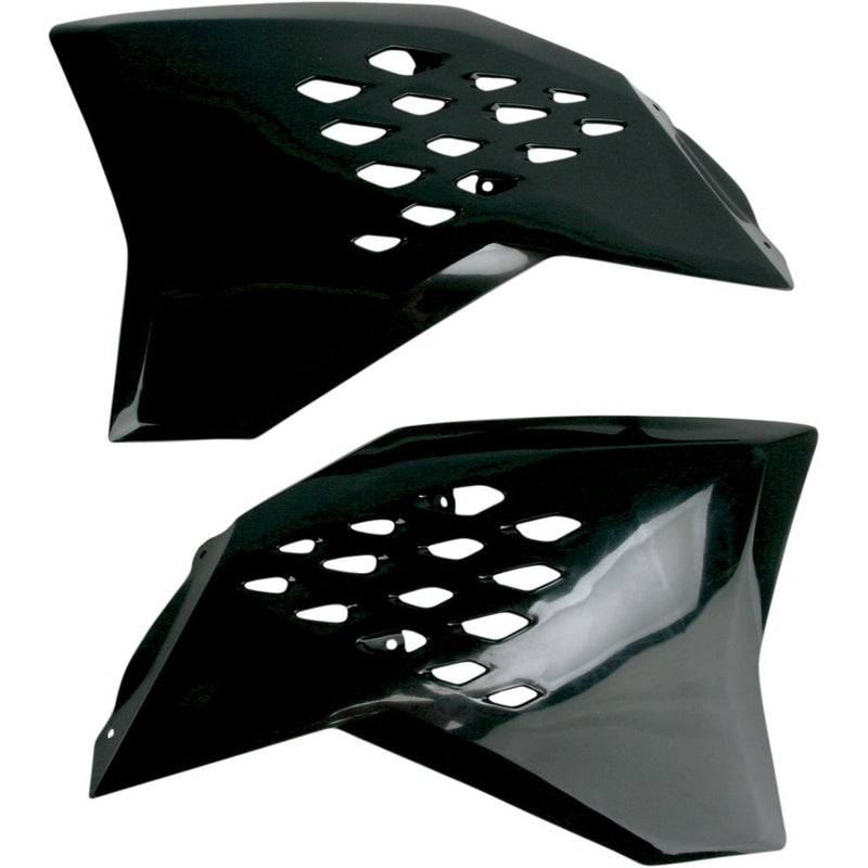 UFO Radiator Shrouds - Black KT04016-001