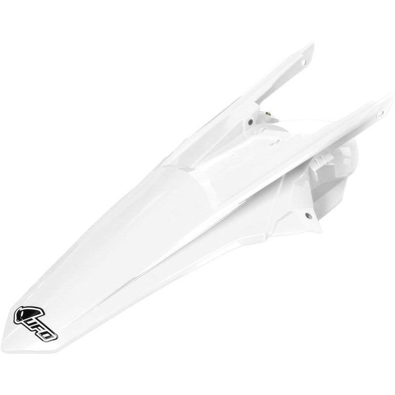 UFO MX Rear Fender - KTM White KT04060-047