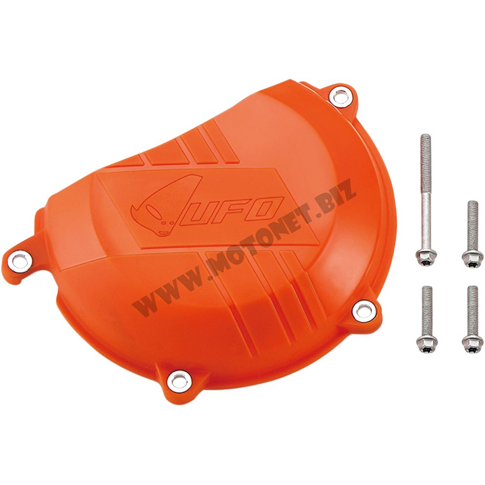 UFO Clutch Cover - Orange - KTM AC02411