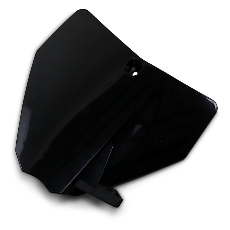 UFO Front Number Plate - Black HU03355-001