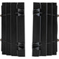 UFO Replacement Radiator Louvers - Black - KTM/Husqvarna AC02467