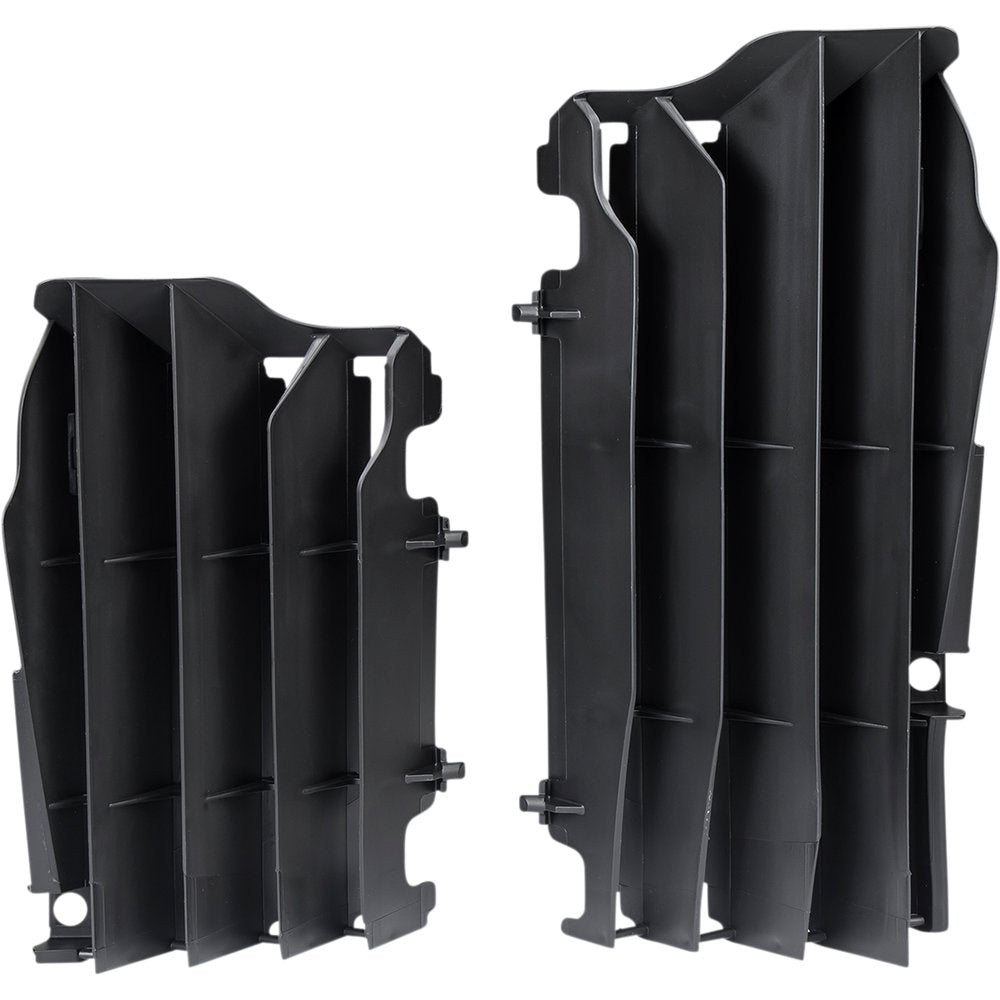 UFO Replacement Radiator Louvers - Black - Kawasaki AC02470