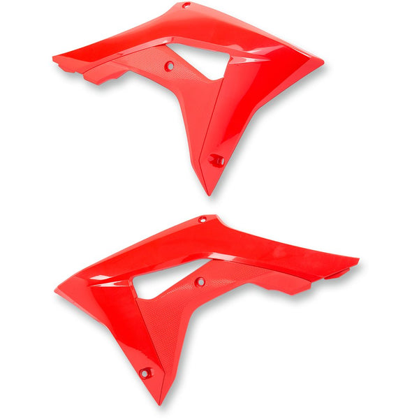UFO Radiator Covers - OEM CR Red HO04682-070