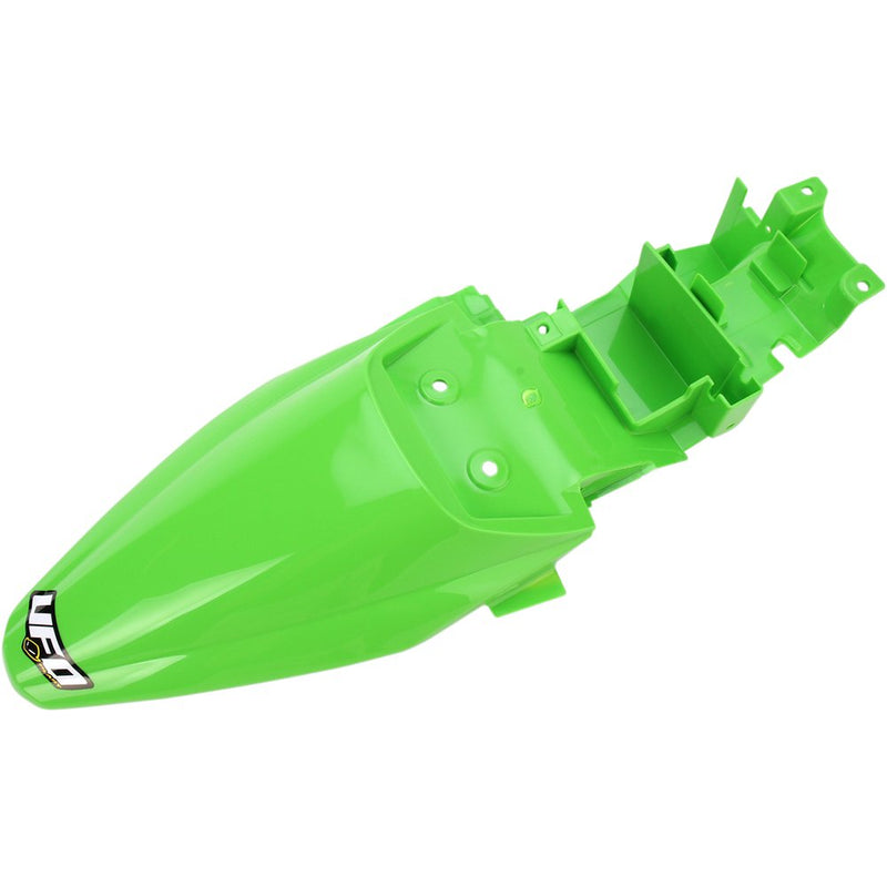 UFO MX Rear Fender - OEM Green KA04715-026