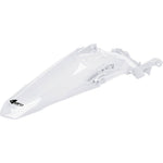 UFO MX Rear Fender - White YA04890#046