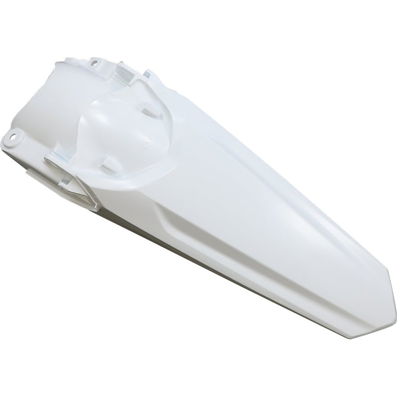 UFO MX Rear Fender - White HO05604-041