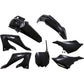 UFO Body Kit - Black - Yamaha - YZ 125/250 YAKIT324-001