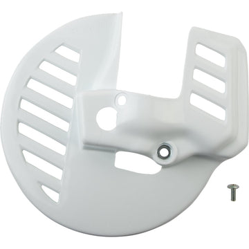 UFO Front Disc Cover - CR White - Honda - CR 125/250R/500R HO02661#041
