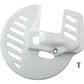 UFO Front Disc Cover - CR White - Honda - CR 125/250R/500R HO02661#041