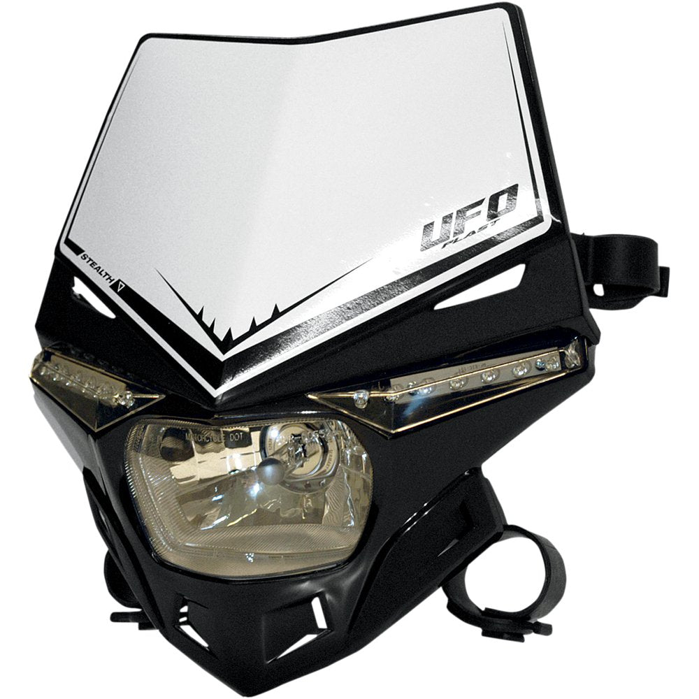 UFO Stealth Headlight - Black PF01715001