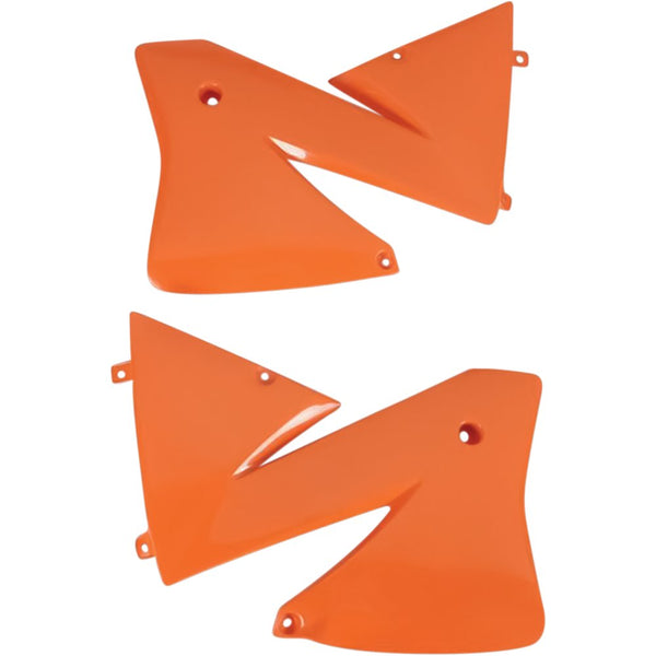 UFO Radiator Covers - KTM Orange KT03066127