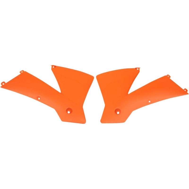 UFO Radiator Covers - KTM Orange KT03065127