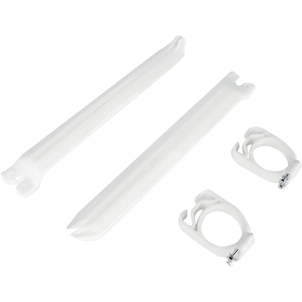 UFO Fork Tube Protectors - White - KX - '91-'93 KA02739280