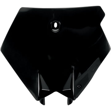 UFO Front Number Plate - Black KT03075-001
