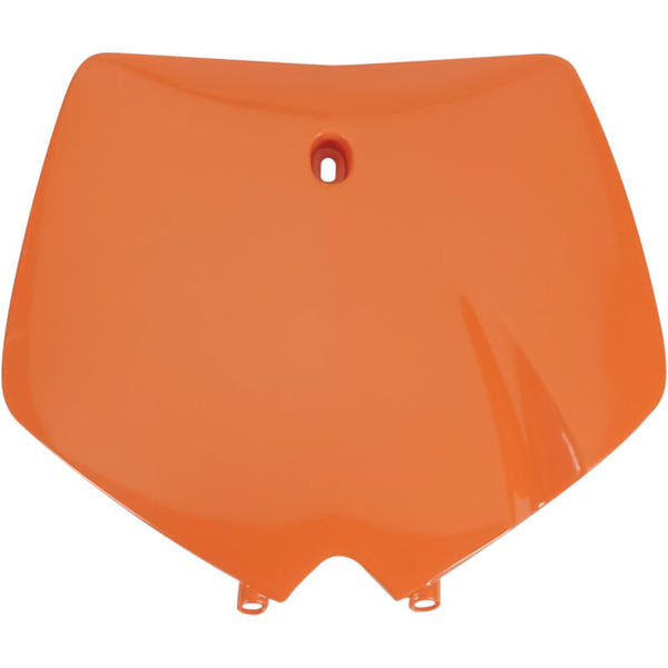 UFO Front Number Plate - Orange KT03063127