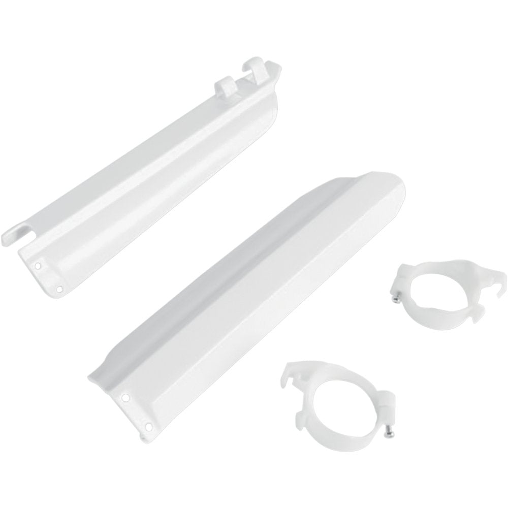 UFO Fork Tube Protectors - White YA03803046