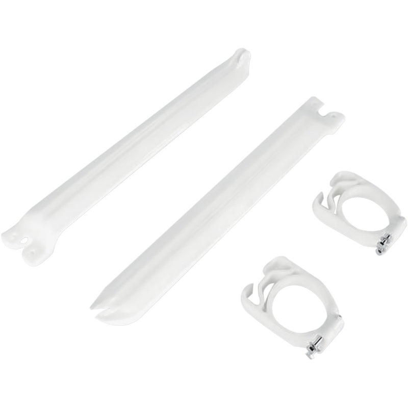 UFO Fork Tube Protectors - White - KX - '91-'93 KA02739280