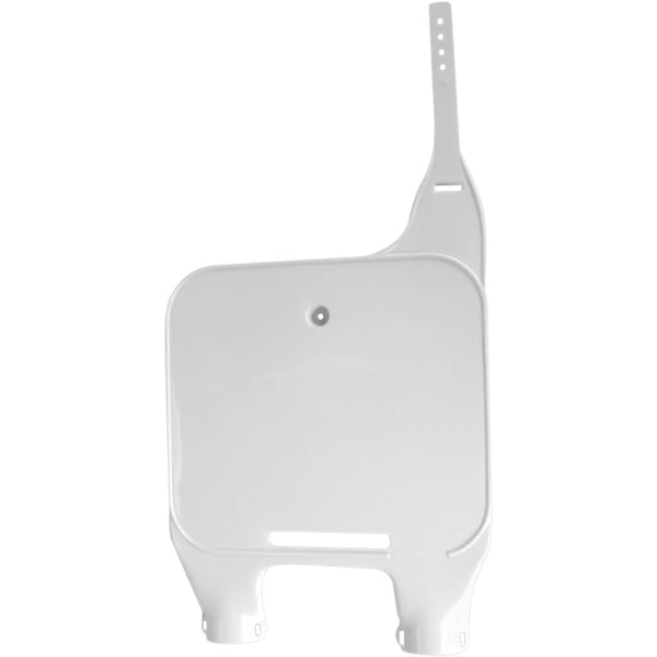 UFO Front Number Plate - White KT03004-047
