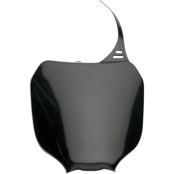 UFO Front Number Plate - Black YA03823001