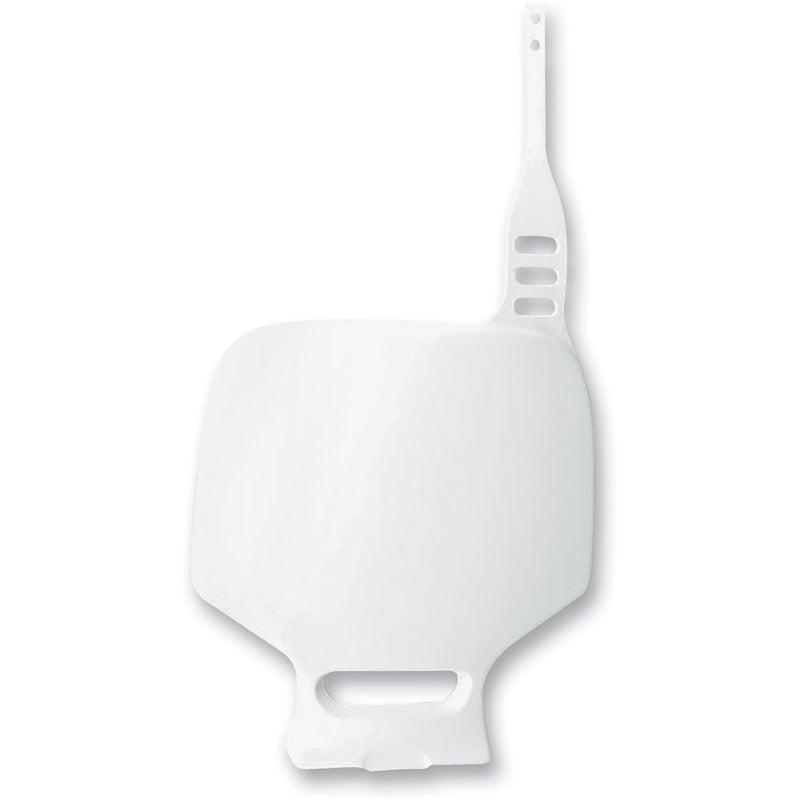 UFO Front Number Plate - White YA02874046